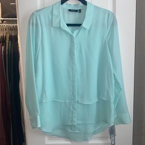 NWT Apt. 9 Blue Blouse